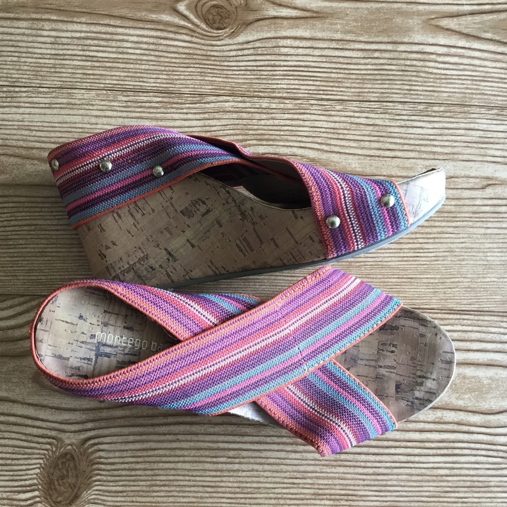 Bright Fun Summer Wedge Sandals